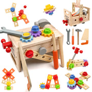 Wooden Tool Set for Kids