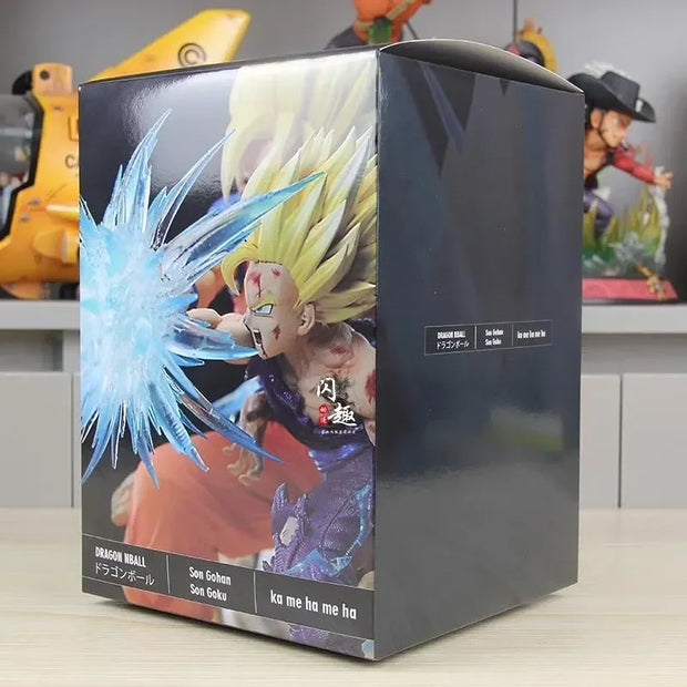 Dragon Ball Z Son Goku Kamehameha Figure – Super Saiyan Collectible Model Ornament