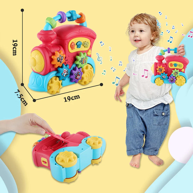 Kids Musical Train Toy for Toddlers