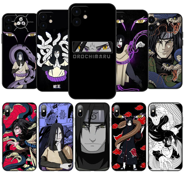 Anime Soft Case for iPhone 16 15 14 13 7 8 Pro Max Mini Plus