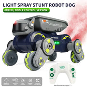 8-Wheel RC Stunt Robot Dog