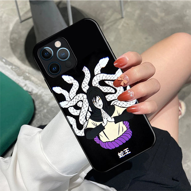 Anime Soft Case for iPhone 16 15 14 13 7 8 Pro Max Mini Plus