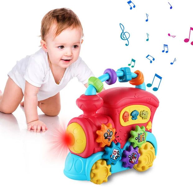 Kids Musical Train Toy for Toddlers