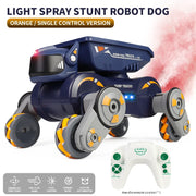 8-Wheel RC Stunt Robot Dog