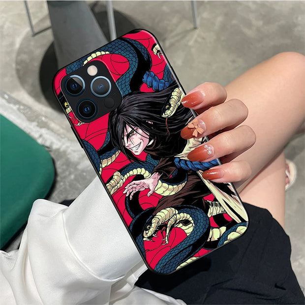 Anime Soft Case for iPhone 16 15 14 13 7 8 Pro Max Mini Plus