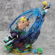 20cm Broly vs Gogeta Anime Figure – Dragon Ball Collectible Statue Model Desk Decoration Toy Gift.