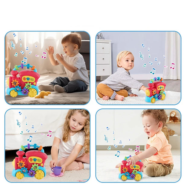 Kids Musical Train Toy for Toddlers