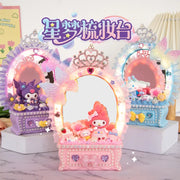 Hello Kitty Kuromi My Melody DIY Night Light with Storage